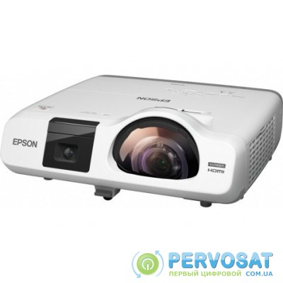 Короткофокусний проектор Epson EB-536Wi (3LCD, WXGA, 3400 ANSI Lm)