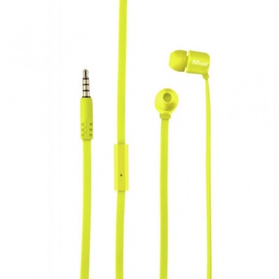 Наушники Trust Duga Mic Neon Yellow (22744)