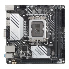 Материнcька плата ASUS PRIME H610I-PLUS-CSM s1700 H610 2xDDR5 M.2 HDMI D-Sub DP mITX