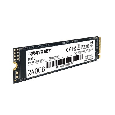 Накопичувач SSD Patriot M.2 240GB PCIe 3.0 P310