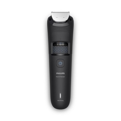 Тример Philips Series 5000, для бороди і вусів, акум., сталь, чорний
