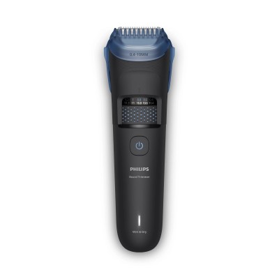 Тример Philips Series 5000, для бороди і вусів, акум., сталь, чорний