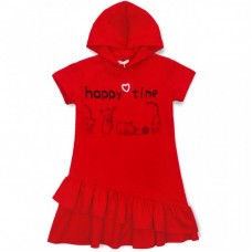 Плаття Bushra з капюшоном (211007-134G-red) Плаття Bushra з капюшоном (211007-134G-red)