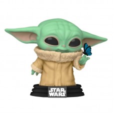 Фігурка Funko POP! Bobble Star Wars Mandalorian Child w/ Butterfly (Exc) 54529 Фігурка Funko POP! Bobble Star Wars Mandalorian Child w/ Butterfly (Exc) 54529