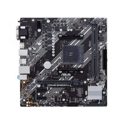 Материнcька плата ASUS PRIME B450M-K II sAM4 B450 2xDDR4 HDMI DVI D-Sub mATX