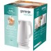Електрочайник Gorenje 1.7л, Strix контроль, білий матовий