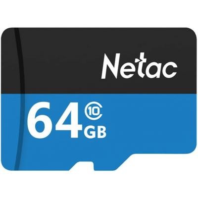 Карта памяти Netac 64GB microSD class 10 UHS-I U1 (NT02P500STN-064G-S)