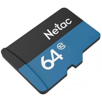 Карта памяти Netac 64GB microSD class 10 UHS-I U1 (NT02P500STN-064G-S)