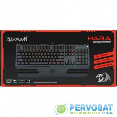 Клавиатура Redragon Hara RU Black (74944)