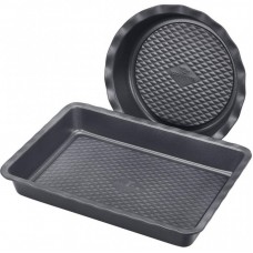 Форма для випікання POLARIS Kontur набор прям. 33 х 23 см + круг 23 см (Kontur-3323SET) Форма для випікання POLARIS Kontur набор прям. 33 х 23 см + круг 23 см (Kontur-3323SET)