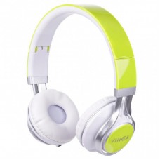 Навушники Vinga HSM040 White/Green (HSM040WG)