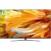 Телевiзор 65&quot; QNED MiniLED 4K LG 65QNED916PA Smart, WebOS, Silver