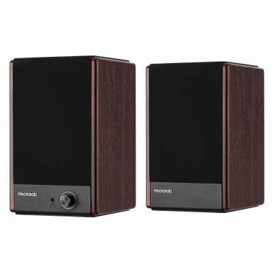 Акустична система MICROLAB SOLO 4 2.0, 60w, mini-jack/, коричневий