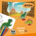 Набор для творчества Keycraft Набор мини Shrinkles "Динозавры" (WZ051)