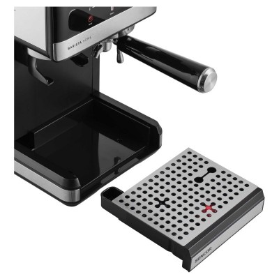 Кавоварка Sencor ріжкова 1.8л, зерно+мелена, вдубована кавомолка, дисплей, нерж. сталь-чорний Кавоварка Sencor ріжкова 1.8л, зерно+мелена, вдубована кавомолка, дисплей, нерж. сталь-чорний