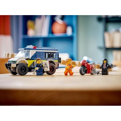 Конструктор LEGO City Поліцейський фургон для перевезення в'язнів