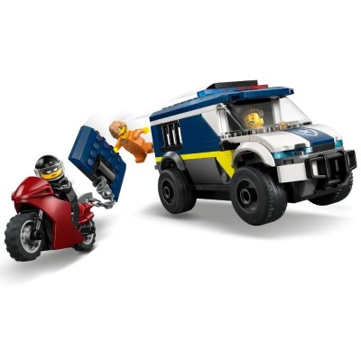 Конструктор LEGO City Поліцейський фургон для перевезення в'язнів