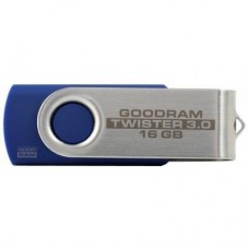 USB флеш накопичувач GOODRAM 16GB Twister Blue USB 2.0 (UTS2-0160B0R11) USB флеш накопичувач GOODRAM 16GB Twister Blue USB 2.0 (UTS2-0160B0R11)