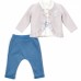 Набор детской одежды Tongs с зайчиком (2404-68G-blue)