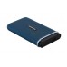 Портативний SSD USB 3.1 Gen 2 Type-C Transcend ESD370C 500GB Navy Blue