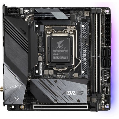 Материнська плата GIGABYTE Z590I AORUS ULTRA s1200 Z590 2xDDR4 HDMI-DP Wi-Fi!!!BT Type-C mITX