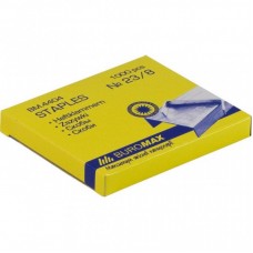 Скоби для канцелярського степлера №23/8 1000шт., ЛЮКС Buromax (BM.4404) Скоби для канцелярського степлера №23/8 1000шт., ЛЮКС Buromax (BM.4404)