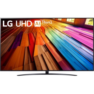 Телевізор 55" LG UHD 4K 60Hz Smart WebOS Black