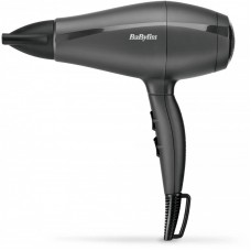 Фен Babyliss Super Light Pro, 2000Вт, 3 режими, HTDC мотор, тонкий концентратор 6 мм, чорний