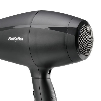 Фен Babyliss Super Light Pro, 2000Вт, 3 режими, HTDC мотор, тонкий концентратор 6 мм, чорний