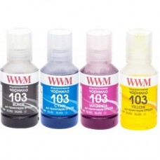 Чорнило WWM EPSON L3100/3110/3150, 4х140г B/C/M/Y (E103SET4) Чорнило WWM EPSON L3100/3110/3150, 4х140г B/C/M/Y (E103SET4)
