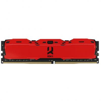 Модуль пам'яті для комп'ютера DDR4 8GB 3000 MHz IRDM Red GOODRAM (IR-XR3000D464L16S/8G)