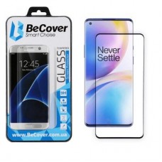 Скло захисне BeCover 3D Curved Edge OnePlus 8 Pro Black (704827) Скло захисне BeCover 3D Curved Edge OnePlus 8 Pro Black (704827)