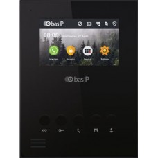 IP відеодомофон BasIP AU-04LA Black IP відеодомофон BasIP AU-04LA Black
