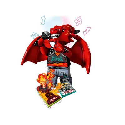 Конструктор LEGO VIDIYO BeatBox «Metal Dragon» (Бітбокс «Дракон-металіст») 43109