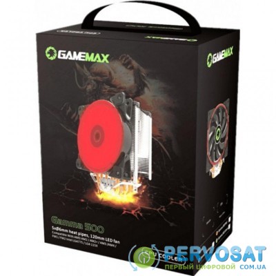 Кулер для процессора Gamemax Gamma 500 Blue