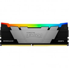 Пам'ять ПК Kingston DDR4 32GB KIT (16GBx2) 3600 FURY Renegade RGB Пам'ять ПК Kingston DDR4 32GB KIT (16GBx2) 3600 FURY Renegade RGB