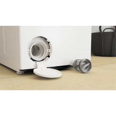 Пральна машина Whirlpool вертикальна, 6кг, 1200, B, 60см, дисплей, інвертор, білий