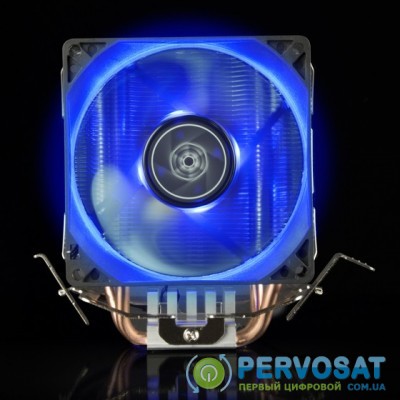 SilverStone Процессорный кулер SilverStone KRYTON KR03, LGA775,115*, 1366, 1200, FM1(2),AM3(+),AM2(+),AM4,92мм Blue LED