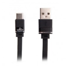 Дата кабель USB 2.0 AM to Type-C 1.0m flat Cablexpert (CCPB-C-USB-10BK) Дата кабель USB 2.0 AM to Type-C 1.0m flat Cablexpert (CCPB-C-USB-10BK)