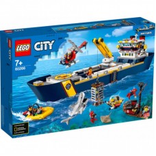 Конструктор LEGO City Океан: дослідницьке судно 745 детал (60266) Конструктор LEGO City Океан: дослідницьке судно 745 детал (60266)