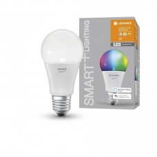 Лампа світлодіодна LEDVANCE SMART+ Classic A 75 E27 MULTICOLOR 9,5W (1055Lm) 2700-6500K + RGB WiFi дім-ая Лампа світлодіодна LEDVANCE SMART+ Classic A 75 E27 MULTICOLOR 9,5W (1055Lm) 2700-6500K + RGB WiFi дім-ая