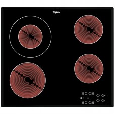 Варильна поверхня Whirlpool електрична склокерамічна, 60см, чорний