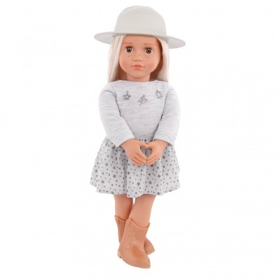 Лялька Our Generation Ебігейл у плісированій спідниці та шапці 46см