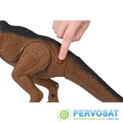Same Toy Динозавр - Тиранозавр коричневый (свет, звук) RS6123Ut