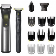 Тример Philips Series 9000, акум., насадок-15, OneBlade в компл., сталь, сірий Тример Philips Series 9000, акум., насадок-15, OneBlade в компл., сталь, сірий