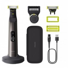 Бритва електр. Philips OneBlade Pro 360, Li-Ion, сух.+волог., індикатор заряду, твердий чохол, чорний Бритва електр. Philips OneBlade Pro 360, Li-Ion, сух.+волог., індикатор заряду, твердий чохол, чорний