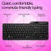 Клавіатура мембранна HP 460 Multi-Device key, BT, EN/UK, чорний