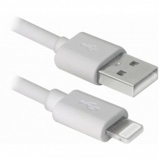 Дата кабель USB 2.0 AM to Lightning 2.0m MFI TPE White REAL-EL (EL123500056) Дата кабель USB 2.0 AM to Lightning 2.0m MFI TPE White REAL-EL (EL123500056)