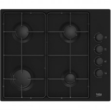 Варильна поверхня Beko газова, 60см, чорний Варильна поверхня Beko газова, 60см, чорний