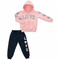 Спортивний костюм Breeze "LOVE" (13027-110G-peach) Спортивний костюм Breeze "LOVE" (13027-110G-peach)